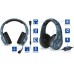 Наушники Pro-70 Stereo Gaming Headset (4Gamers, Midnight Blue)
